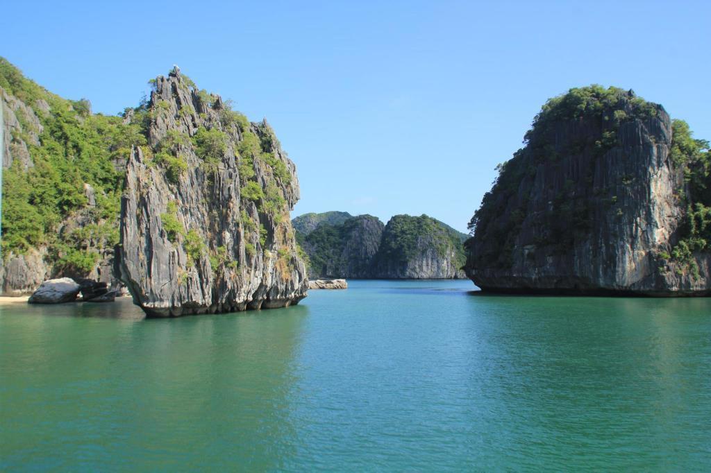 Hotel Golden Star Cruise Nan Giang Exterior foto