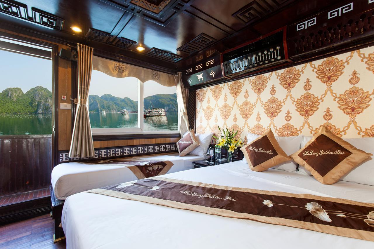 Hotel Golden Star Cruise Nan Giang Exterior foto